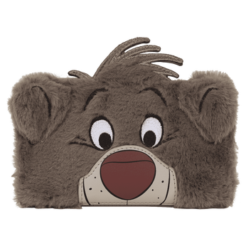 The Jungle Book Exclusive Baloo Plush Cosplay Flap Wallet, Image 1