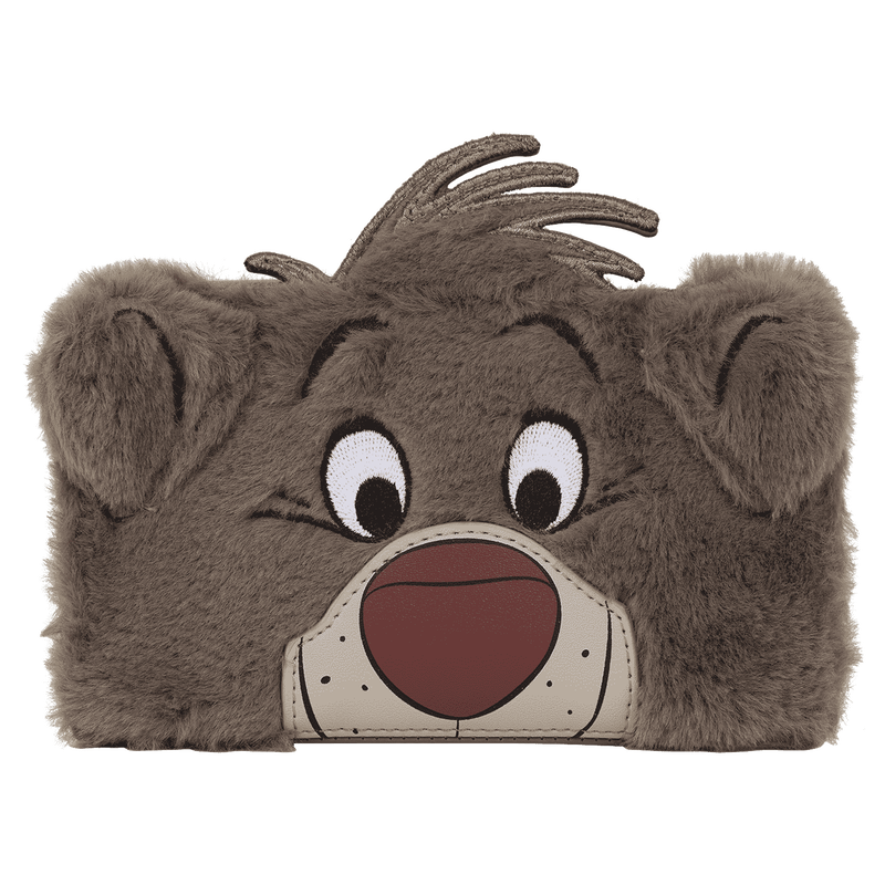 The Jungle Book Exclusive Baloo Plush Cosplay Flap Wallet, , hi-res view 1