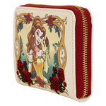 Beauty and the Beast Exclusive Belle Floral Zip Around Wallet, , hi-res view 3