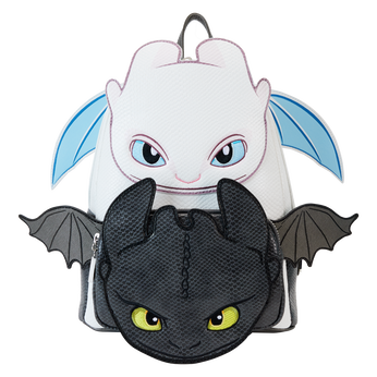 How to Train Your Dragon Light & Night Fury Cosplay Mini Backpack, Image 1