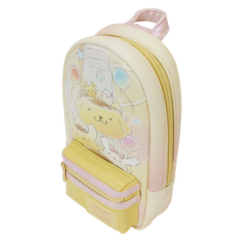 Sanrio Pompompurin & Macaroon Carnival Stationery Mini Backpack Pencil Case, , hi-res view 4