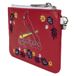 MLB St. Louis Cardinals Floral Card Holder Wristlet Clutch, , hi-res view 4