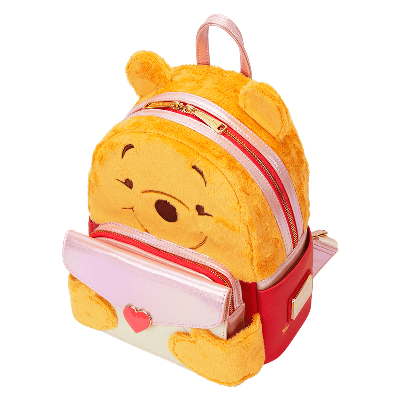 【Loungefly】The Pooh & Piglet Mini Backpack Winnie The Pooh & Piglet Love Letter Cosplay Mini Backpack