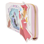 Sleeping Beauty Princess Series Lenticular Zip Around Wristlet Wallet, , hi-res view 3