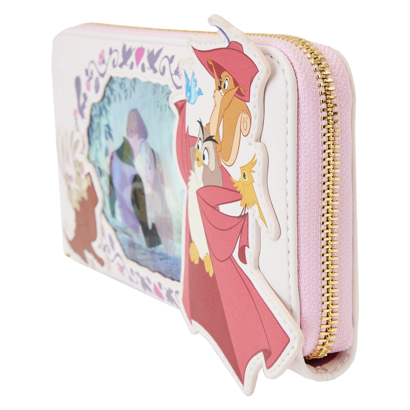 Sleeping Beauty Princess Lenticular Series Wristlet Wallet, , hi-res view 3