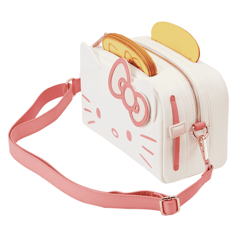 Hello Kitty Breakfast Toaster Crossbody Bag with Card Holder, , hi-res view 6
