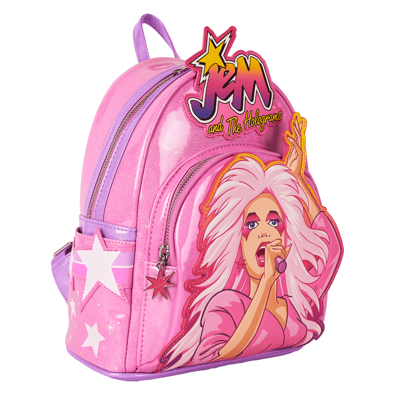 Limited Edition Jem and The Holograms Light Up Mini Backpack, , hi-res view 6