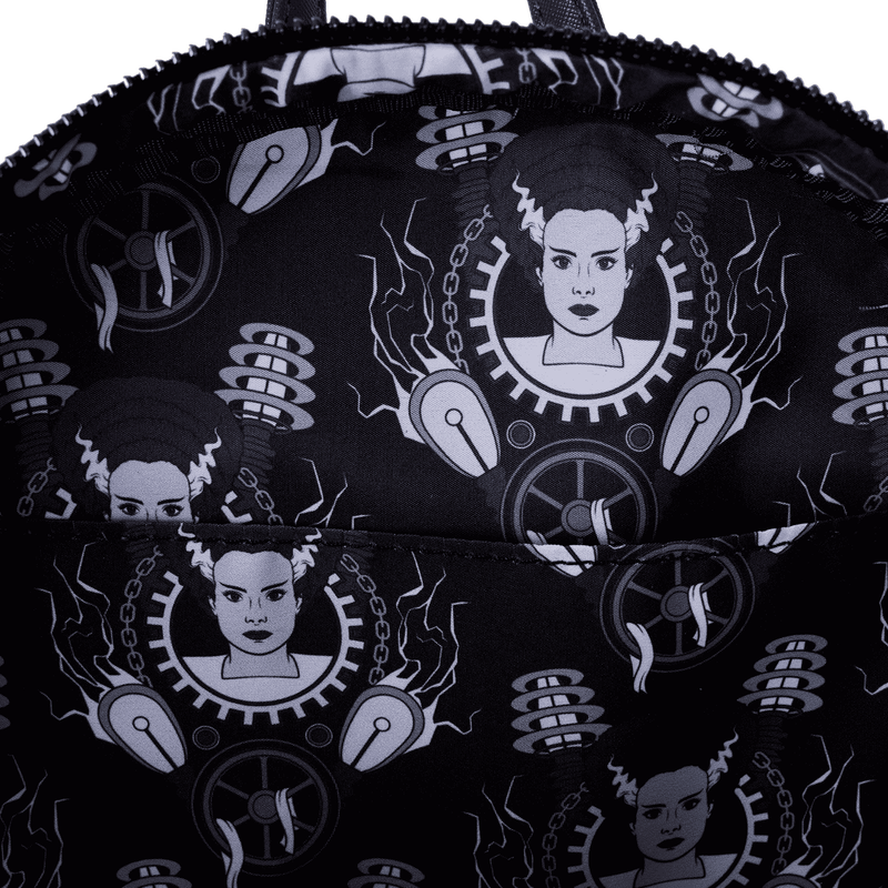 Universal Monsters Exclusive The Bride Of Frankenstein Glow Mini Backpack, , hi-res view 7