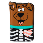 Scooby-Doo™ Skeleton Cosplay Glow Zip Around Wallet, , hi-res view 1