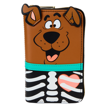 Scooby-Doo™ Skeleton Cosplay Glow Zip Around Wallet, Image 1