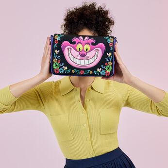Alice in Wonderland Cheshire Cat Tulgey Wood Crossbody Bag, Image 2