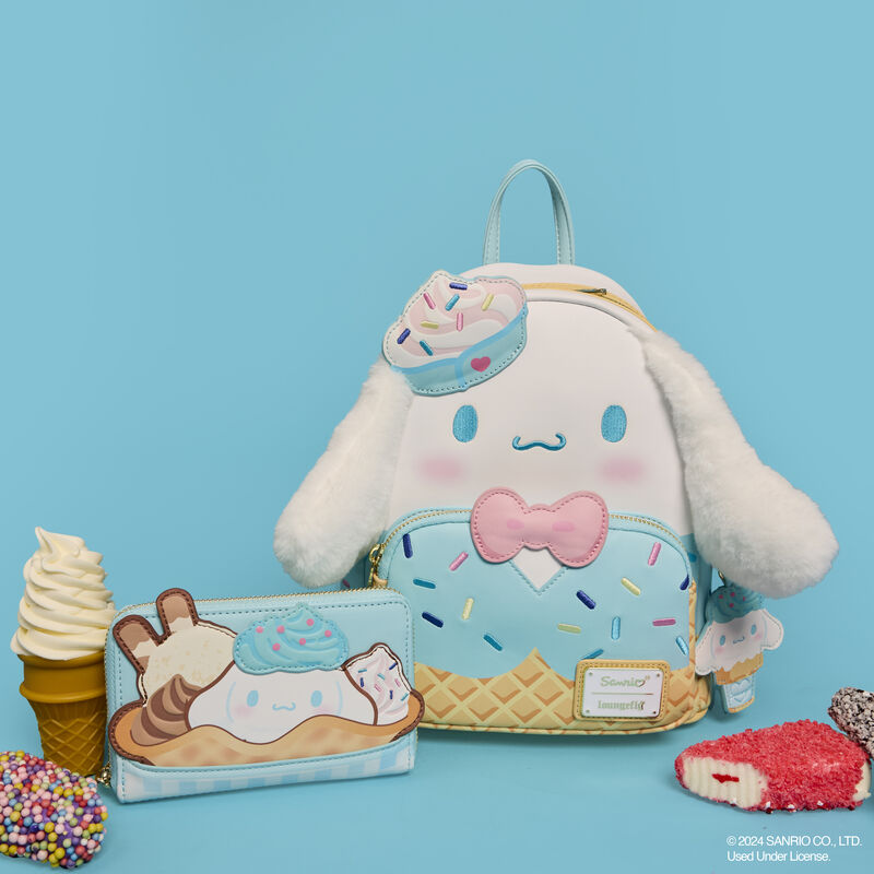 SDCC Limited Edition Sanrio Cinnamoroll&trade;️ Ice Cream Cosplay Zip Around Wallet, , hi-res view 3