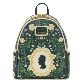 Bridgerton Silhouette Floral Mini Backpack, Image 1