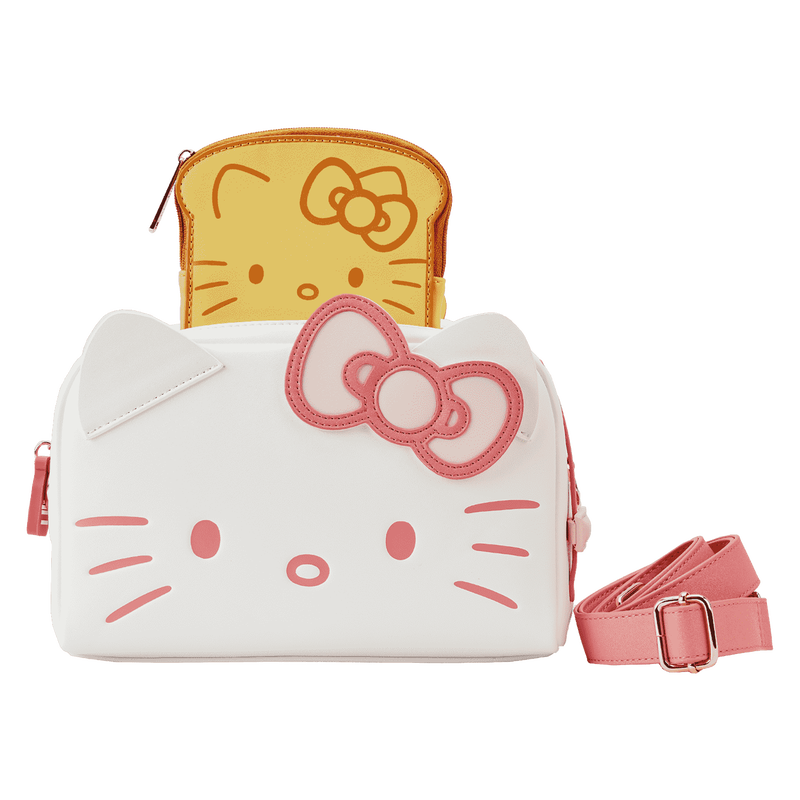 Hello Kitty Breakfast Toaster Crossbody Bag with Card Holder, , hi-res view 1