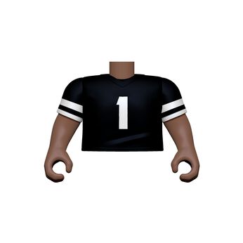 BAP: Torso- ML SK5 Football Jersey(BK), Image 1