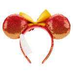 Exclusive - Disney Fall Minnie Mouse Sequin Ombre Ear Headband, , hi-res view 4