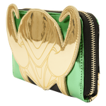 Marvel Metallic Loki Zip Around Wallet, , hi-res view 2