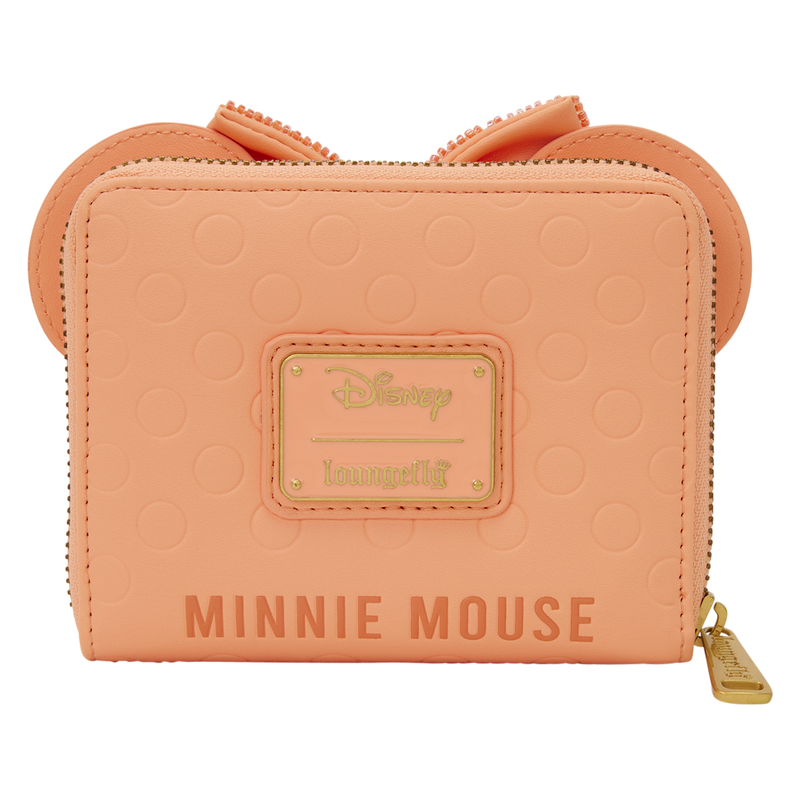 Minnie Mouse Exclusive Coral Zip Around Wallet, , hi-res view 5