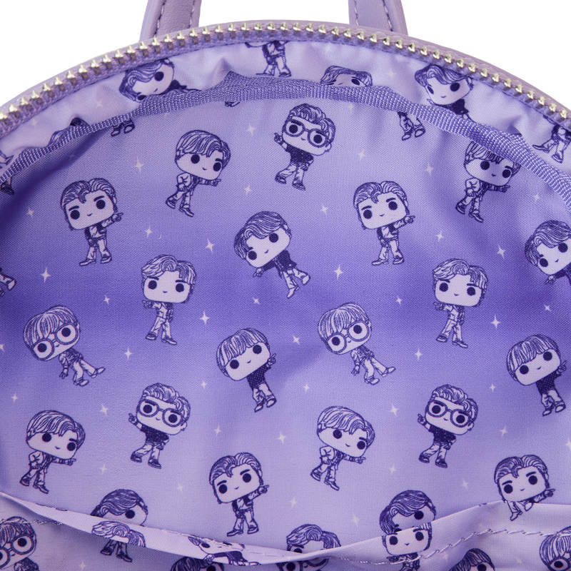 Funko Pop! By Loungefly BTS Logo Iridescent Purple Mini Backpack, , hi-res view 5