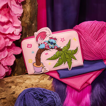 Stitch In Cheshire Cat Costume Exclusive Zip Around Wallet, Image 2
