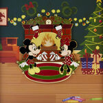 Mickey and Minnie Mouse Fireplace Cocoa 3" Collector Box Sliding Pin, , hi-res view 4