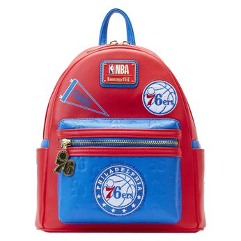 NBA Philadelphia 76ers Patch Icons Mini Backpack, Image 1
