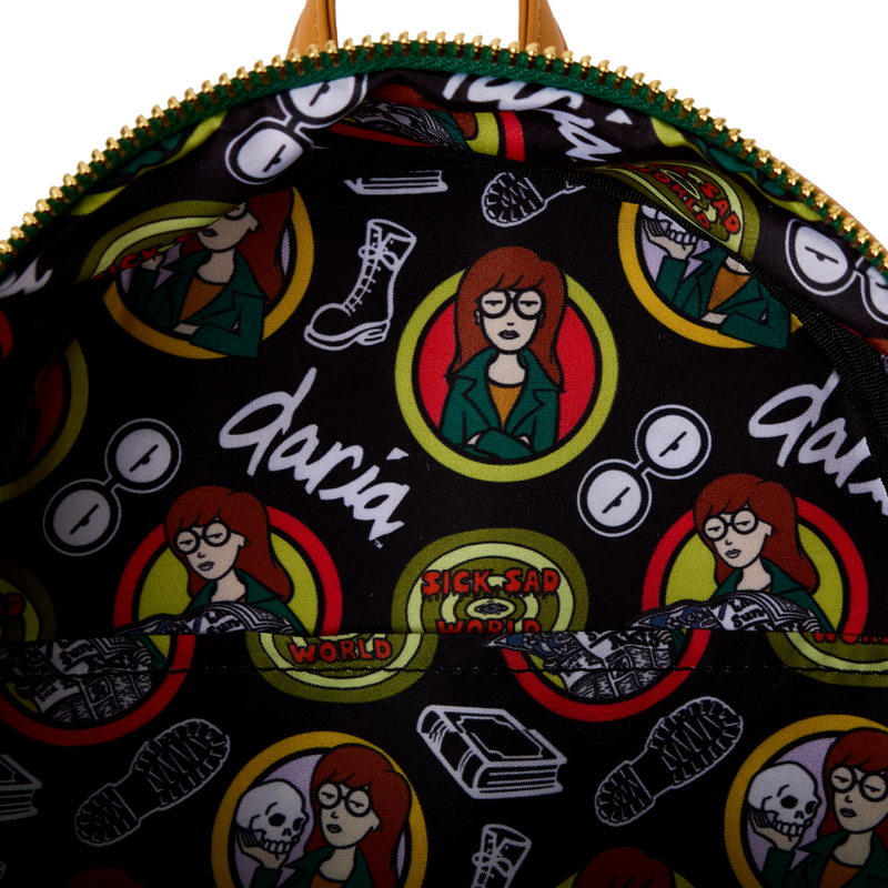 Daria Cosplay Mini Backpack with Coin Bag, , hi-res view 7