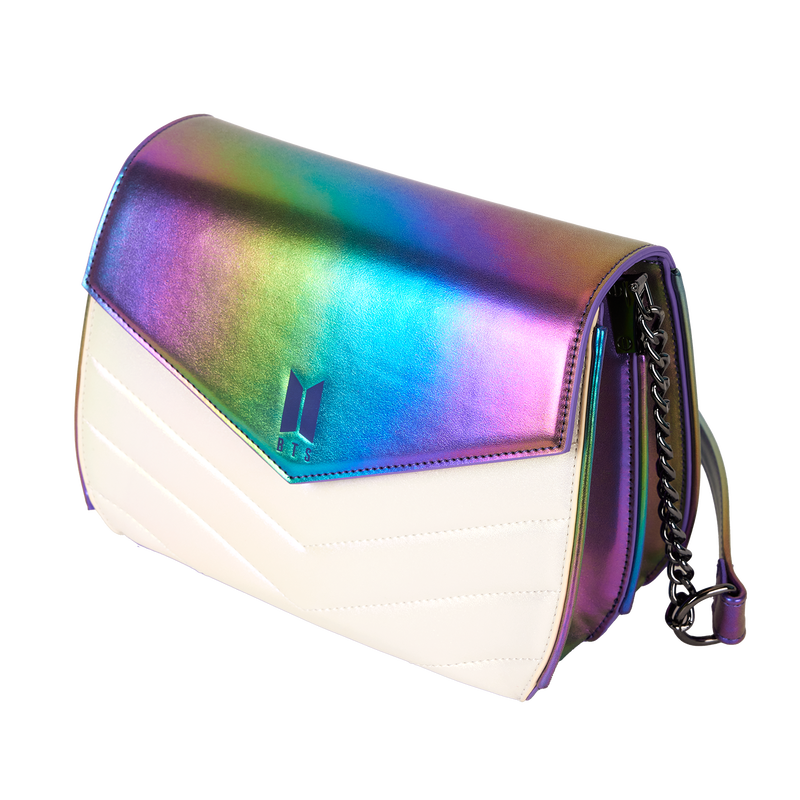 Funko Pop! By Loungefly BTS Iridescent Quilted Crossbody Bag, , hi-res view 4