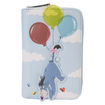Winnie the Pooh & Friends Floating Balloons Zip Around Wallet, Image 1