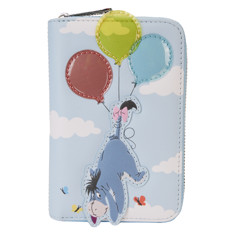 Winnie the Pooh & Friends Floating Balloons Zip Around Wallet, , hi-res view 1