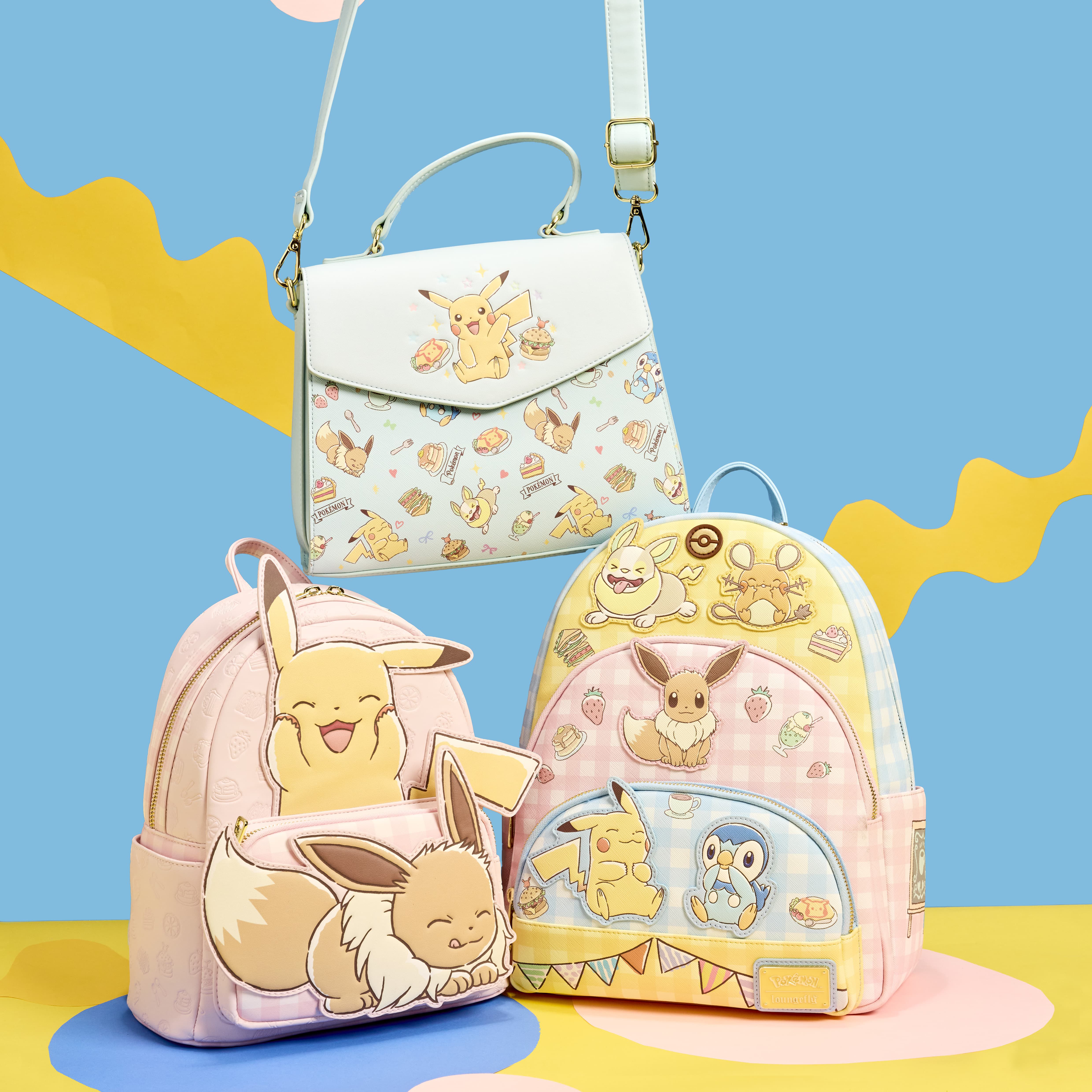 Loungefly ポケモン イーブイ＆イーブイズ ミニバックパック Amazon.co.jp: Hot Topic Loungefly ポケモン イーブイ ミニ