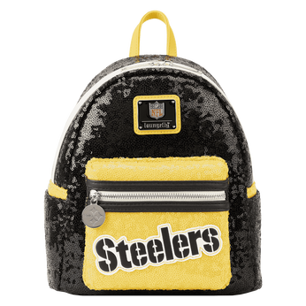 NFL Pittsburgh Steelers Sequin Mini Backpack, Image 1