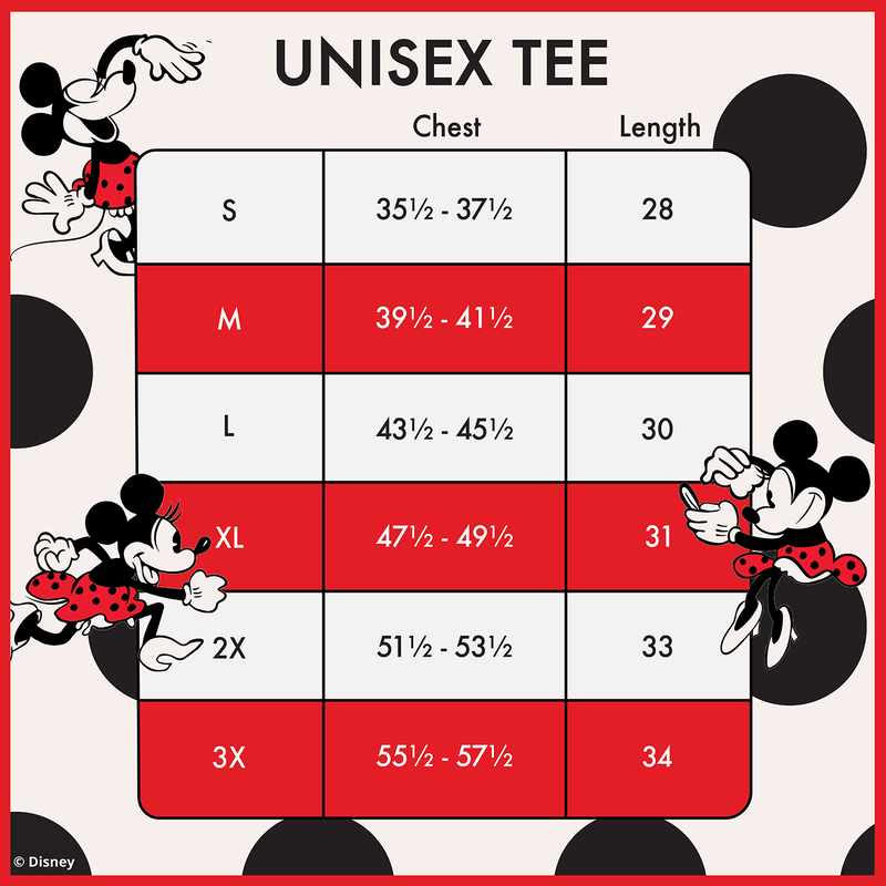 Minnie Mouse Rocks the Dots Classic All-Over Print Unisex Tee , , hi-res view 4