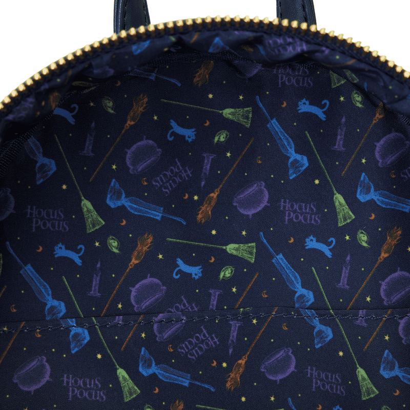 Hocus Pocus Poster Glow Mini Backpack, , hi-res view 9