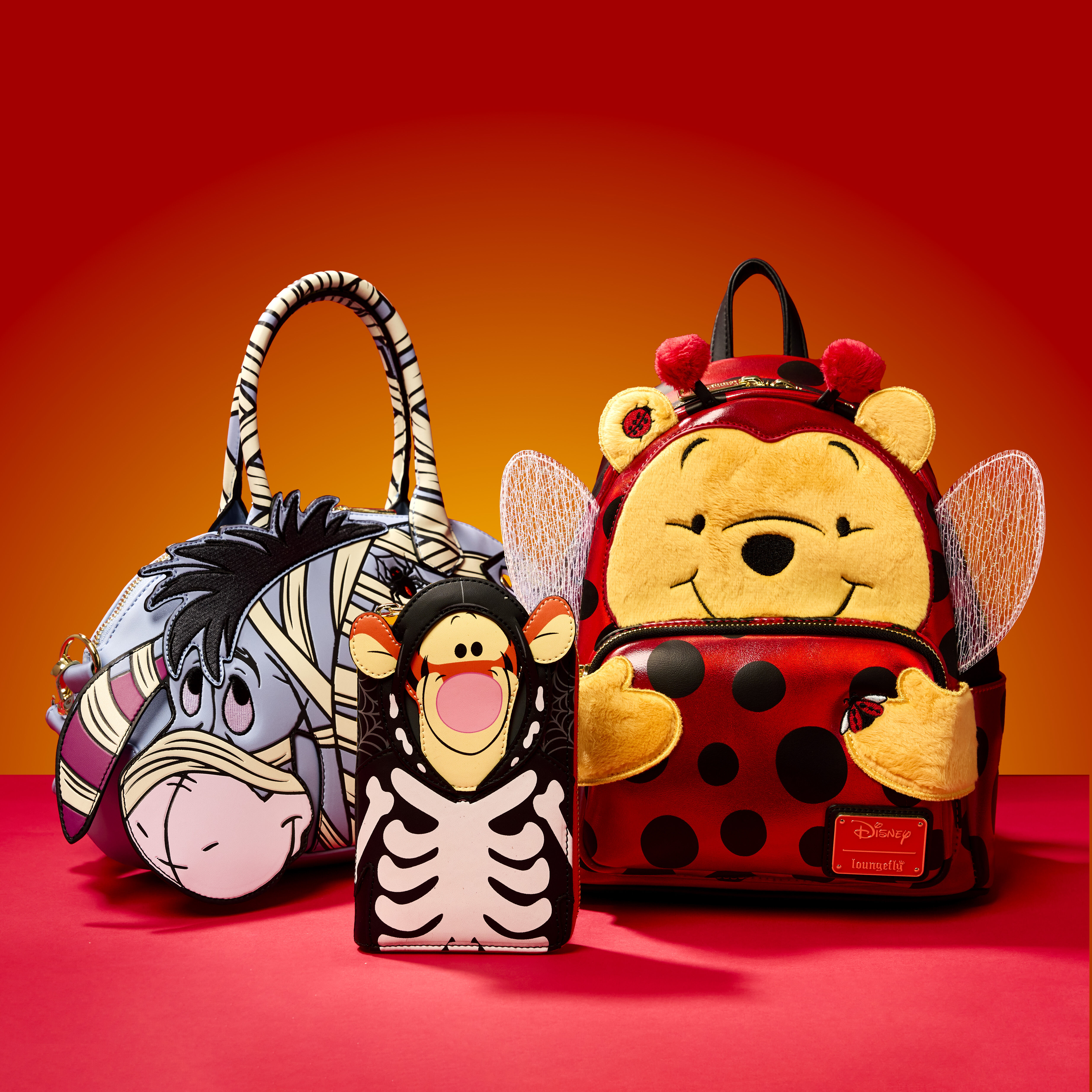 Winnie The Pooh Skeleton Tigger Cosplay Glow Zip Around