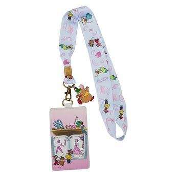 Cinderella Making a Lovely Dress for Cinderelly Lanyard with Card Holder, Image 1