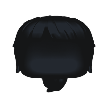 BAP- FM - Hair - BK Bangs/Ponytail, Image 1