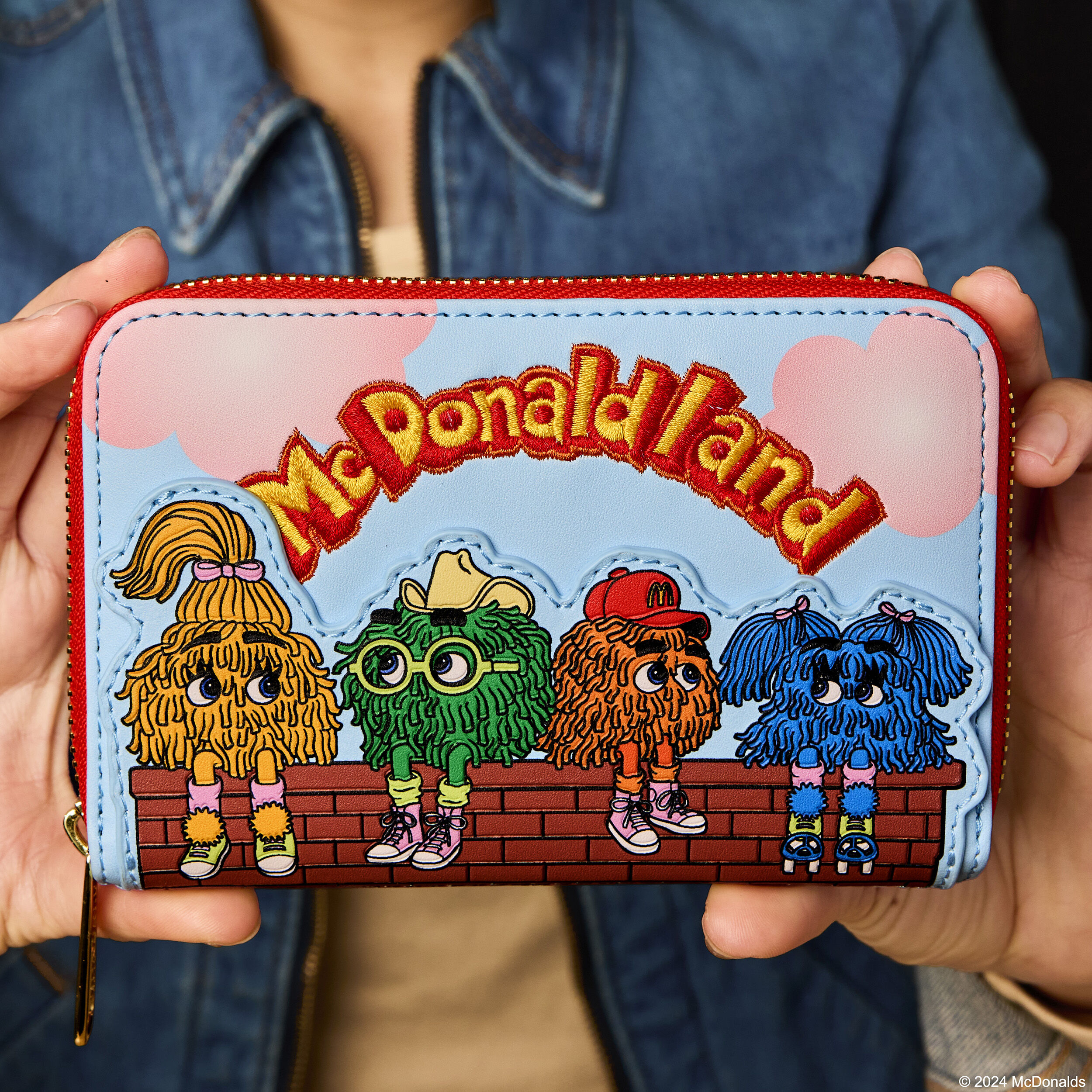 McDonald's Vintage Fry Kids Zip Around Wallet | Loungefly