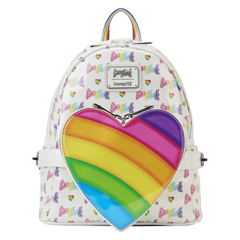Lisa Frank Rainbow Heart Mini Backpack with Waist Bag, Image 1