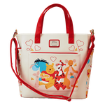 Winnie The Pooh & Friends Hearts Convertible Backpack & Tote Crossbody Bag, , hi-res view 9