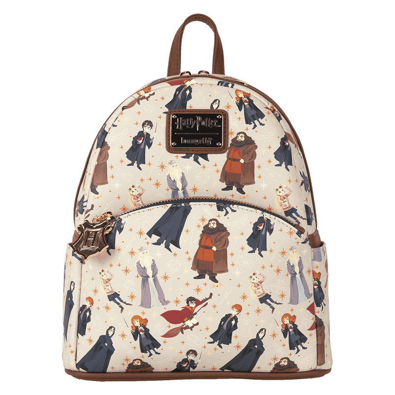 Harry Potter Hogwarts All-Over Print Mini Backpack, , hi-res view 1