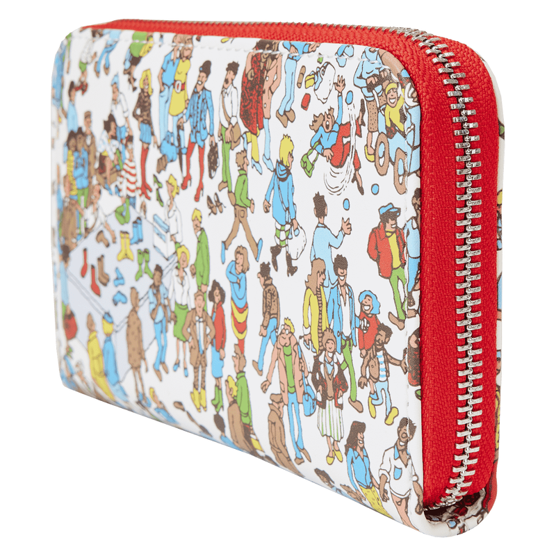 Buy Where’s Waldo All-Over Print Zip Around Wallet at Loungefly.