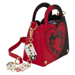 Alice in Wonderland Exclusive Queen of Hearts Crossbody Bag, , hi-res view 6