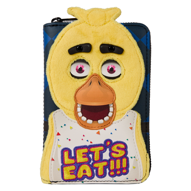 Five Nights at Freddy's Chica Plush Cosplay Zip Around Wallet, , hi-res view 1