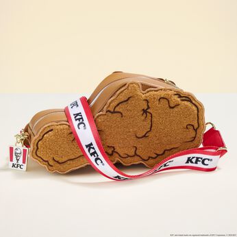 KFC Drumstick Sherpa Crossbody Bag, Image 2