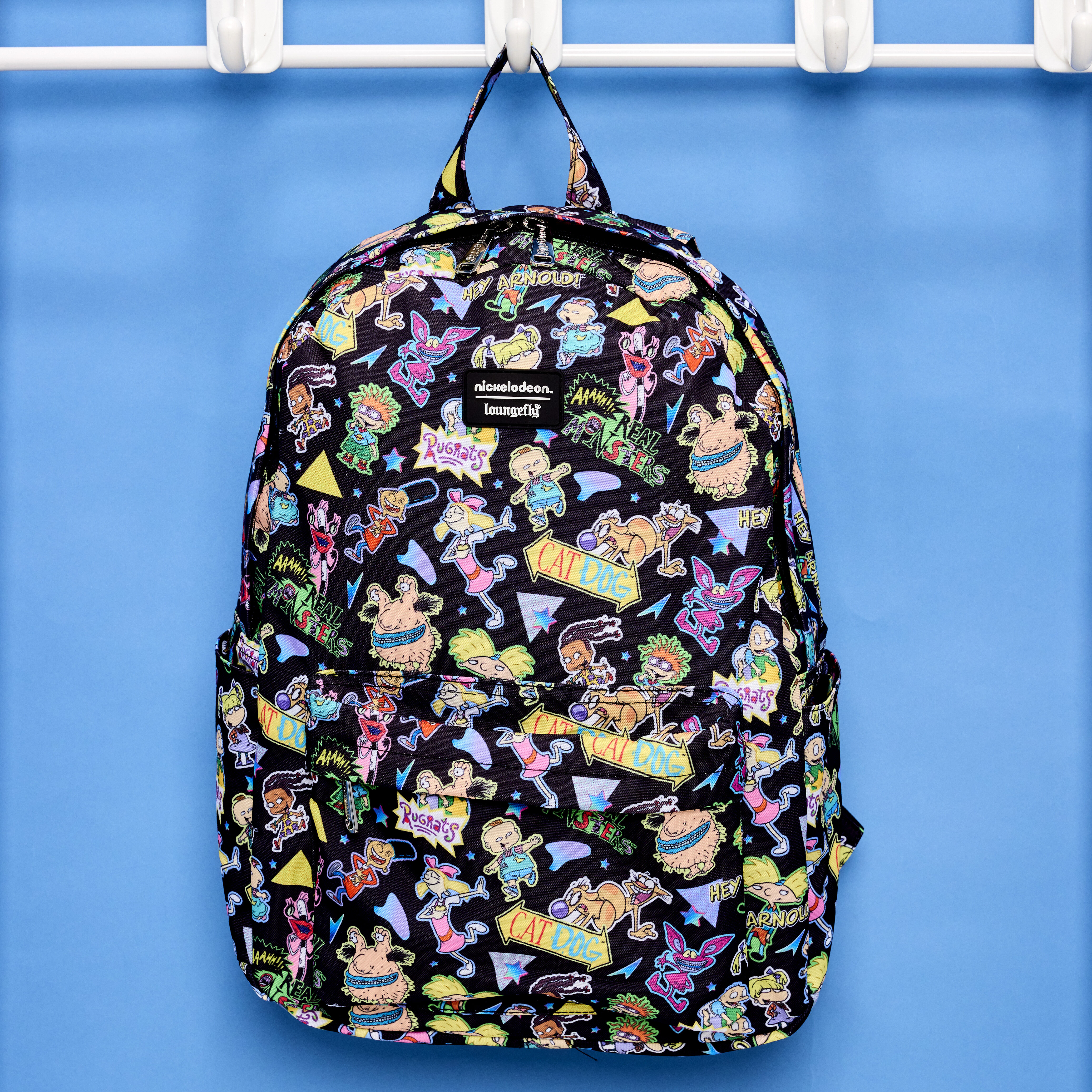 Buy Nickelodeon Character All Over Print Nylon Full Size Backpack at Loungefly