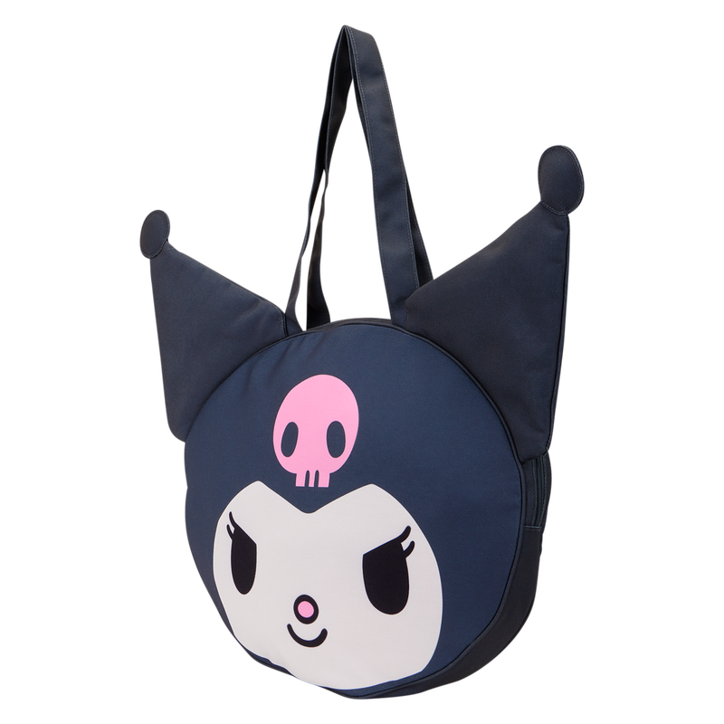 Sanrio Kuromi Cosplay Canvas Tote Bag, , hi-res view 3