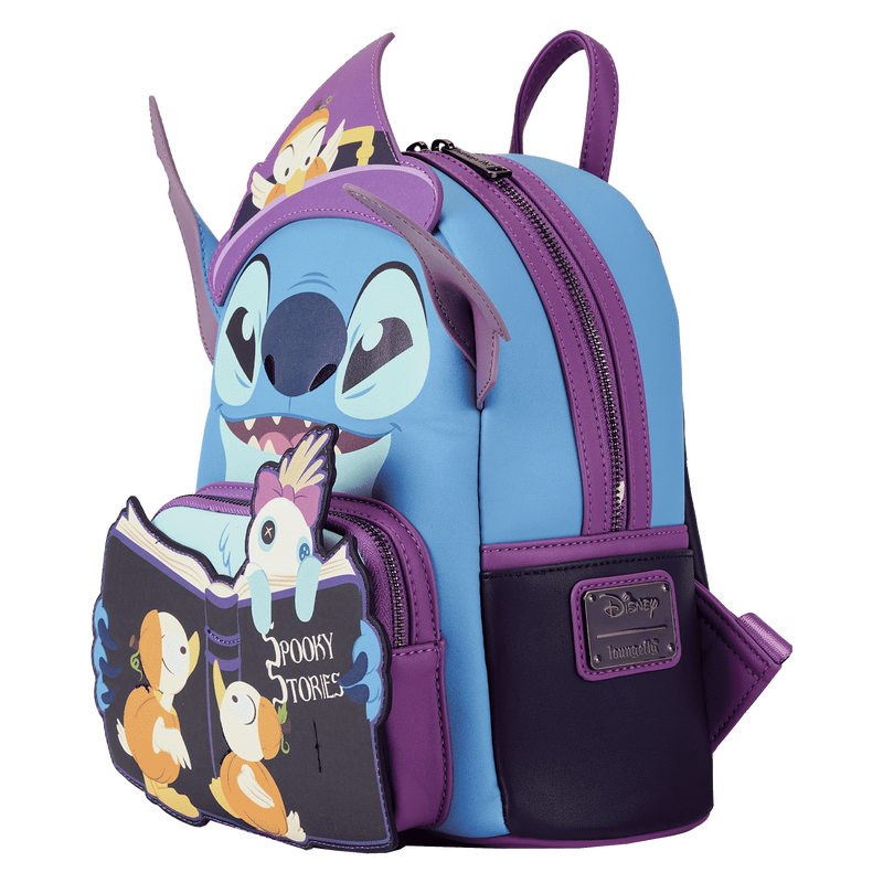 Stitch Exclusive Spooky Stories Halloween Glow Mini Backpack, , hi-res view 5