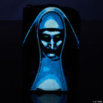 The Nun Cosplay Glow Zip Around Wallet, , hi-res view 3