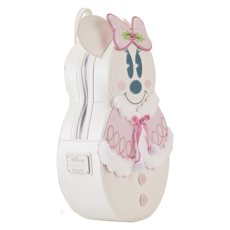 Minnie Mouse Pastel Snowman Mini Backpack, , hi-res view 4